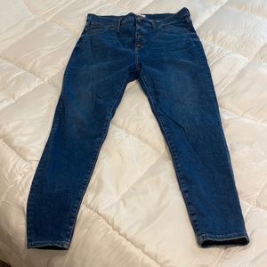 Madewell 11” High Rise Skinny Jeans